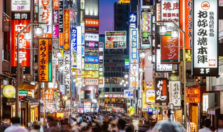 Kabukicho red light district, Shinjuku, Tokyo, Japan